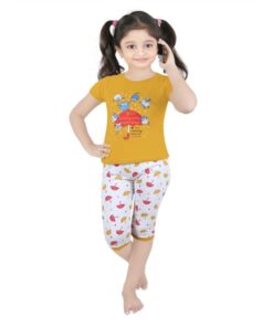 Girls Top and Capri set