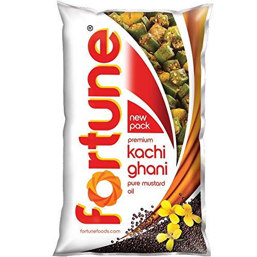 Fortune Premium Kachi Ghani Pure Mustard Oil, 1 ltr