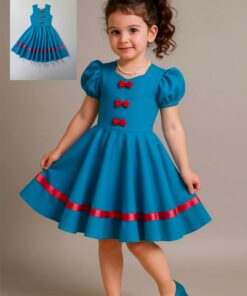 Floral Printed Frock Knee Length Short Frocks Dress