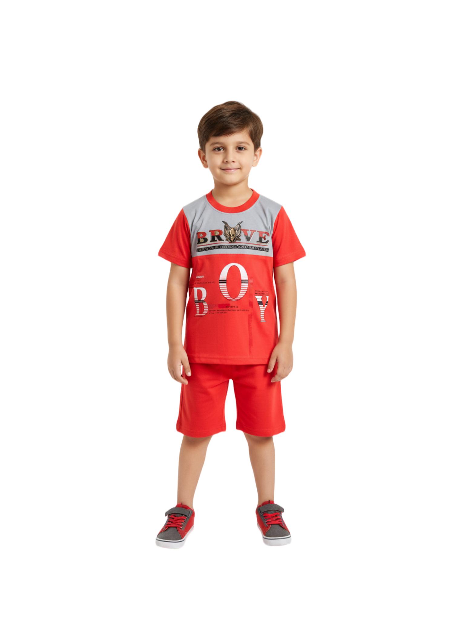 33fdb5de-3504-4494-8ae2-9675e6fa3390 (13) Kids Premium cut Tshirt & shorts set - Image 3