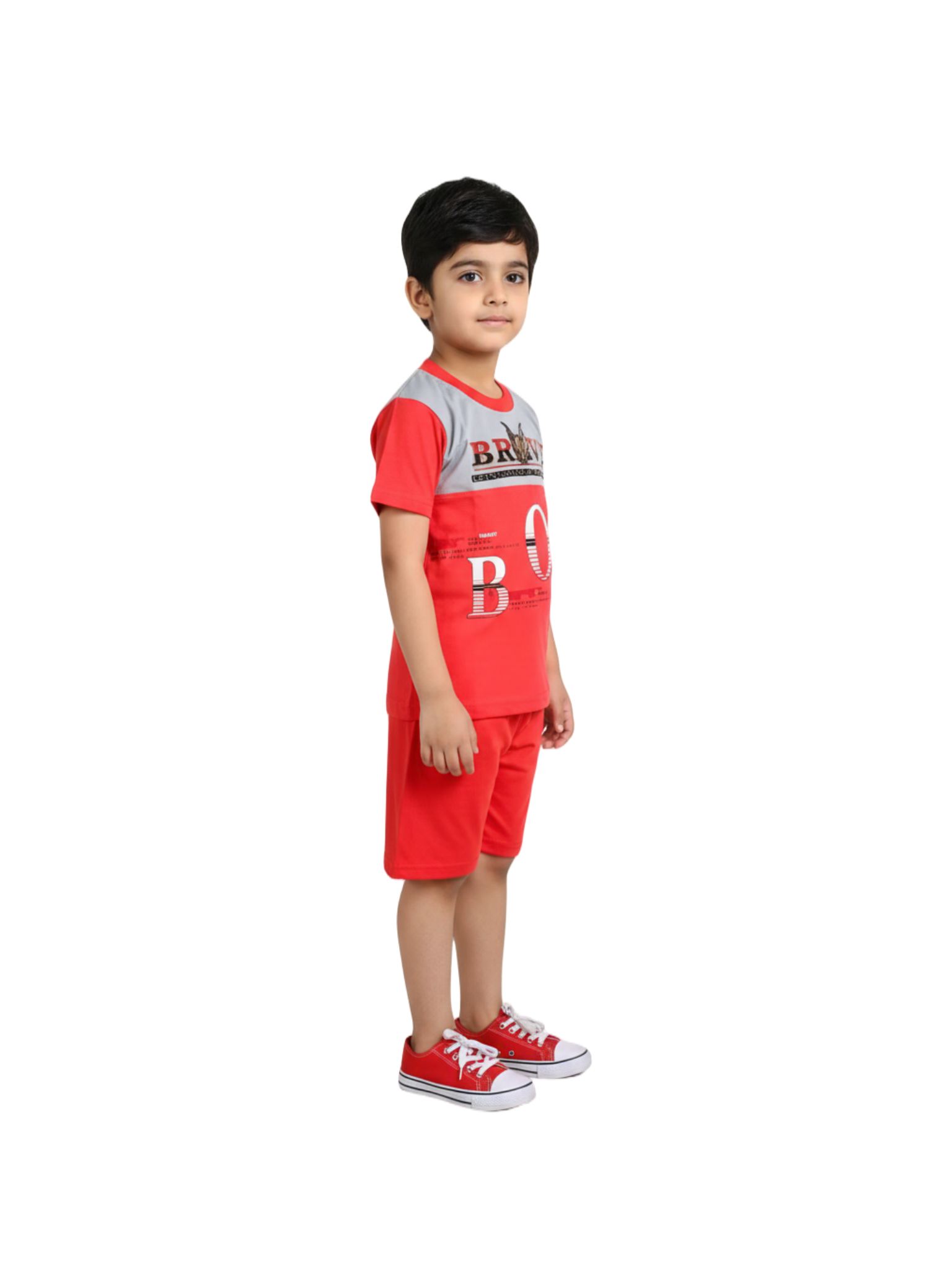 33fdb5de-3504-4494-8ae2-9675e6fa3390 (14) Kids Premium cut Tshirt & shorts set - Image 4