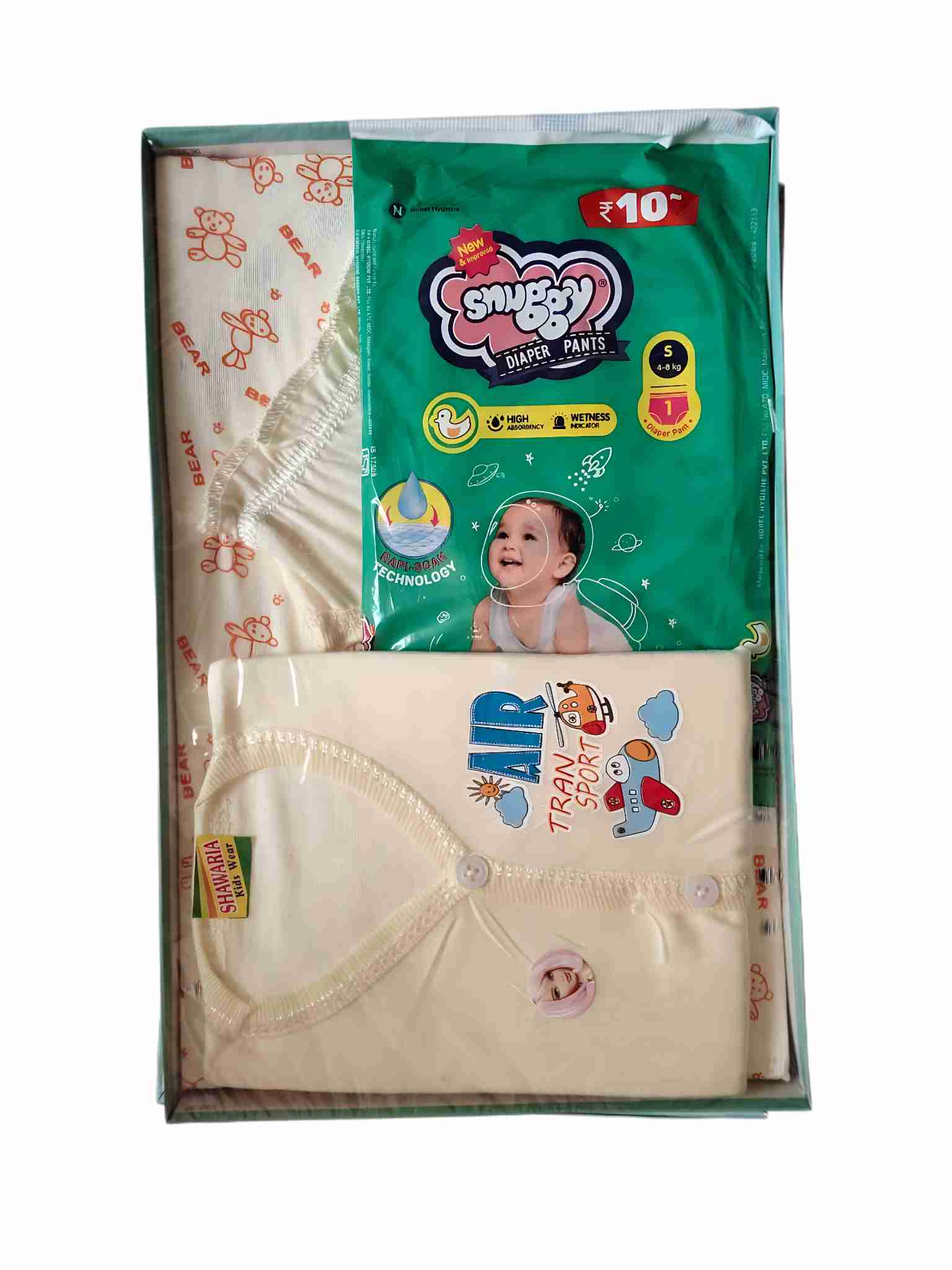 Born Baby Gift Set Soft Cotton Clothing for Infants - Image 3