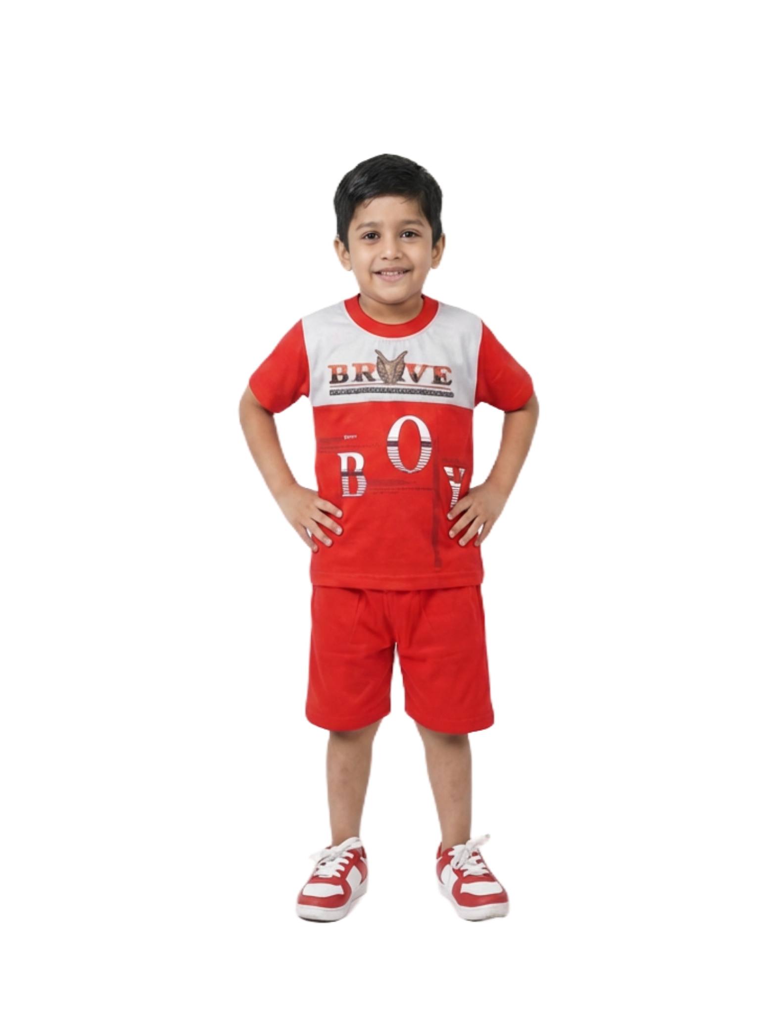 33fdb5de-3504-4494-8ae2-9675e6fa3390 Kids Premium cut Tshirt & shorts set